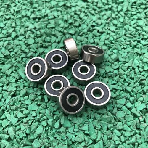 500pcs 626-2RS miniature rubber sealed deep groove ball bearing 626 2RS 626RS 6x19x6 mm