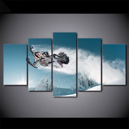 DIY diamond painting Snowmobiling Landscape 5D round&spuare diamond embroidery diamond cross stitch plastic crafts painting