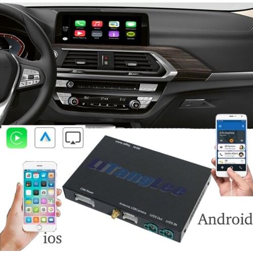 Car Camera Carplay Decoder Adapter For BMW X3 G01 NBT EVO Mirror Link Display Android Auto Play 360 BirdView