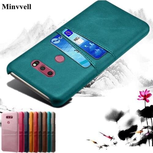 PU Leather Card Holder Phone Case For LG V30 S V50 ThinQ K50 K40 Q60 G8S Phone Cover For LG G8 ThinQ Stylo 5 W30 W10 Fundas