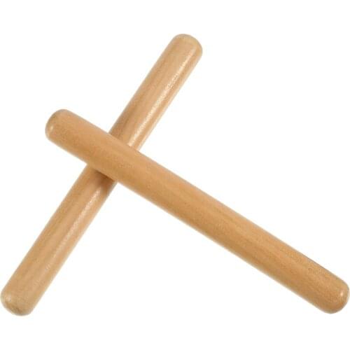 Wooden Drumsticks Drum Sticks One Pair of Drumstick Maple Wood Drum Set Accessories 2-4 Years Non-electric Unisex