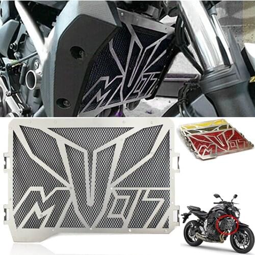 For Yamaha MT07 MT-07 MT 07 FZ07 FZ-07 FZ 07 2014 2015 2016 2017 2018 Motorcycle Radiator Grille Guard Grill Cover Protector