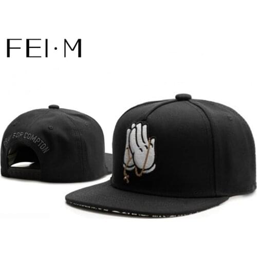 FEI M Fashion PRAY FOR Adjustable Snapback Cap Black Hip Hop Baseball Cap Heaven Jesus Outdoor Adult Casual Sports Sun Hat 2