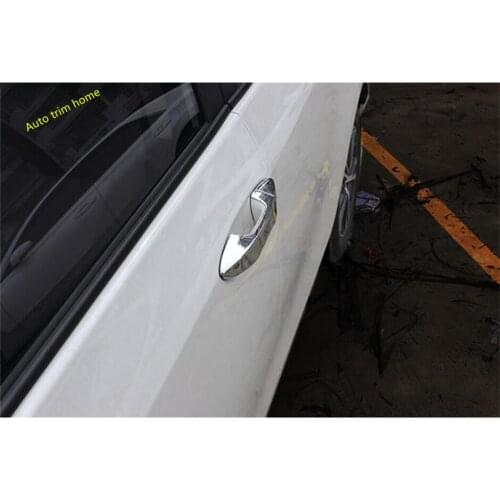 Lapetus Outside Door Pull Doorknob Handle Cap Cover Trim Fit For Toyota Corolla 2014 2015 2016 ABS / Left-hand Drive Model