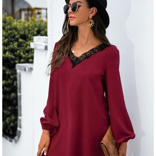 Модные платья-трапеции LeFifino China At AliExpress