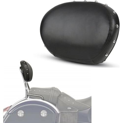 Motorcycle Rear Passenger Backrest Sissy Bar Pad For Indian Chieftain Chief Classic Vintage Dark Horse