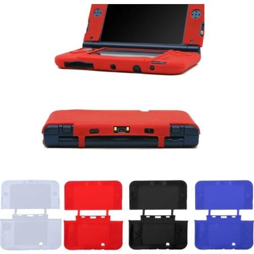 Soft Full Silicone Cover Protective Shell Case Cover Skin for nintendo New 3DS XL/LL Game Console