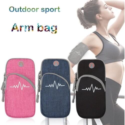 Outdoor products arm bag wrist arm bag men and women sports running fitness equipment phone armband cell phone holder arm band
