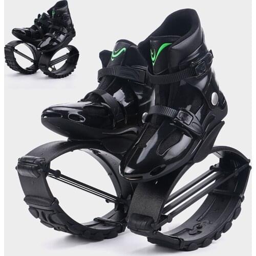 2020 New Kangaroo Jumping Shoes Slimming Shoes Bouncing Sport Fitness Shoes Saltar Toning Shoes Wedge Sneaker Women Men Jump