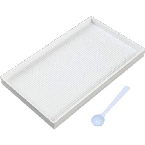 Extra Large Size Plastic Bead Sorting Trays Box Rectangle 10x6inch, DIY Rhinestone Plate Diamond Painting Cross Stitch Tool