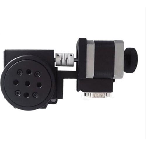 PT-GD203 high-precision electric rotary table, reducer splitter, size 60mm, transmission ratio 90:1 bearing 30kg