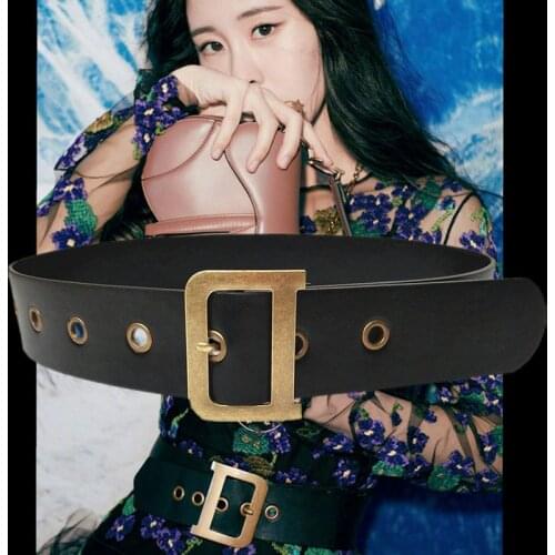 D Ring Women Belt Fashion PU Leather Metal Buckle Heart Pin Belts For Women Ladies Leisure Dress Jeans Wild Waistband SW44