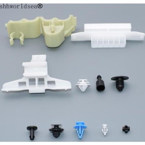 Shhworldsea Bumper Retainer Connector Trunk & Carpet Retainer Plastic Screw Routing Clip Door Scuff Strip Retainer