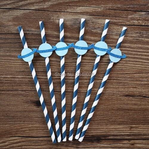 Outer space straws. Space party. Space. Planets. Moon & stars. Paper straws. Planet straws. Rocketship. Astronomy. Astronaut. Bi