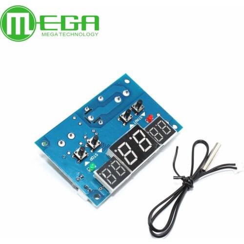 DC12V thermostat Intelligent digital thermostat temperature controller With NTC sensor W1401 led display
