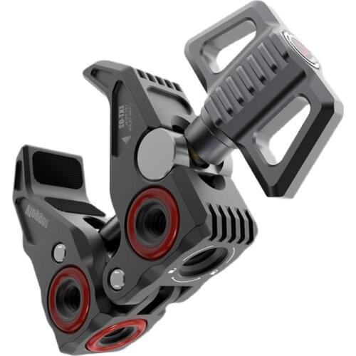 DSLR SLR Camera Magic Arm Double Ball Head w/ Crab Claw Clip Universal Monitor Bracket BallHead Clamp Super Holder Stand Adaptor