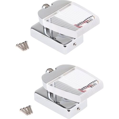 2pcs 12/24V Marine Interior Swivel Reading Light Wall Lamp Boat RV Camper
