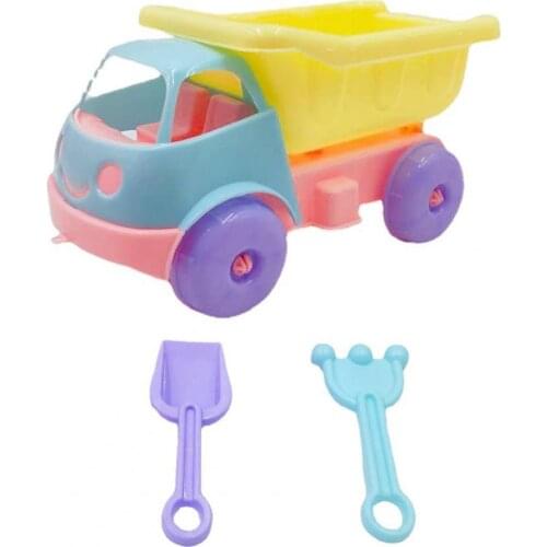 3Pcs/Set Durable Beach Toys Miniature Fine Craftsmanship Parent-child Interaction Plastic Children Sand Shovel Toys for Outdoor