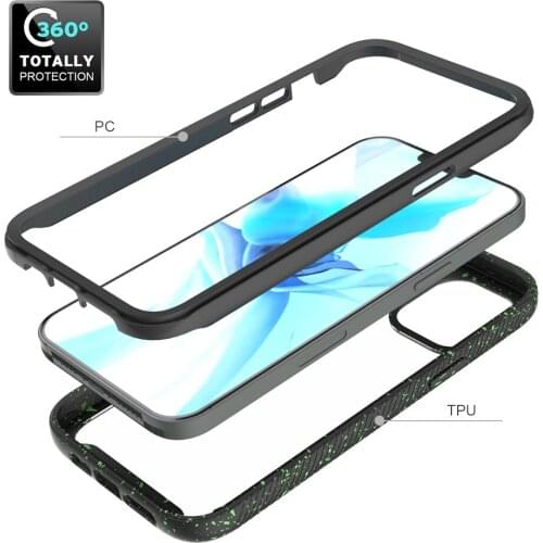 Anti-scratch full coverage star colored dots cell phone case for iPhone 12 mini pro max 11 XS X XR 7 8 6 plus GD010111