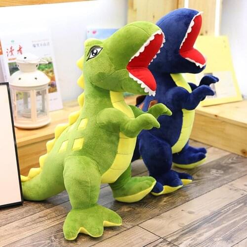 Hot Huggable Dinosaur Plush Toys Cartoon Simulation Tyrannosaurus Cute Stuffed Toy Dolls for Kids Children Boys Birthday Gift