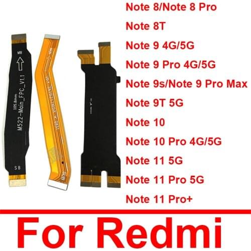 Main Board Motherboard Flex Cable For Xiaomi Redmi RED RICE Note 8 Pro Note 8T MainBoard LCD Display Flex Ribbon Repair Parts