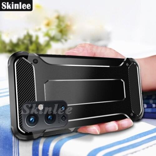 Skinlee Case For OnePlus 9 Pro Luxury Hybrid Armor Shockproof Cover Rugged Impact Case For One Plus 9 Case