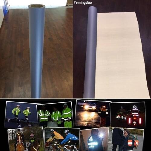 1M*1M reflective chemical fabric warning reflective safety fabric reflective tape Garment accessories reflective cloth