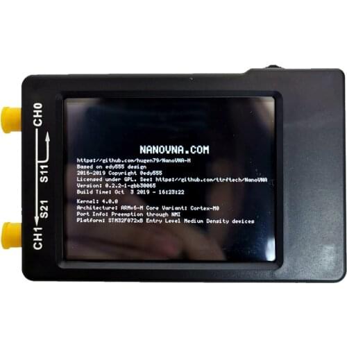 2021 Vector Network Analyzer VNA-H 50KHz~1.5GHz VNA 2.8inch LCDTouch Screen HF MF VHF Vector Network Analyzer Antenna Analyzer