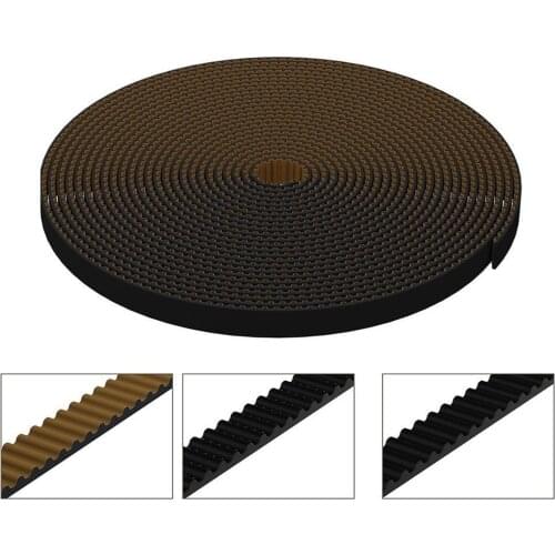 10m-50m GT2 Open Timing Belt, Width 6mm/10mm, GT2 Belt PU With Steel Core, 2GT Rubber Synchronous Belt, 3D Printer Parts