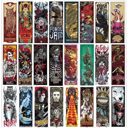 30pcs Rock Gothic Goth Sticker For Notebooks Car Laptop Adesivos Craft Supplies Kscraft Scrapbooking Vintage Stickers Aesthetic