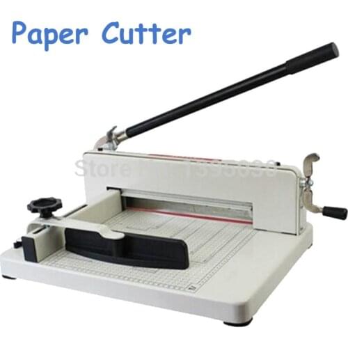 858-A3 44mm Manual Paper Cutter Machine 17" A3 Heavy Duty Papers Slicer Guillotine Paper Cutter 400 Sheet Max