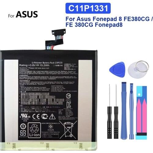 Battery C11P1331 3948mAh For Asus Fonepad 8 FE380CG / FE 380CG Fonepad8 Bateria