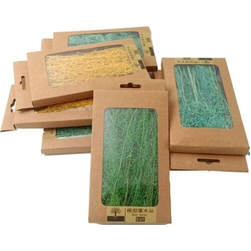 Architecture model grass mat in ho train layout diy drama