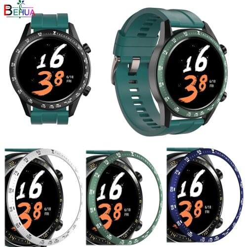 For xiaomi Huami Amazfit GTR 47mm Frame Stainless steel Smartwatch Case Bezel Ring Styling Adhesive Protective shell Cover cases