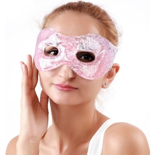 Gel Eye Mask Relieve Eye Fatigue Hot Cold Therapy Cooling Eye Ice Masks Gel for Puffy Eyes Dry Cold Eye Mask Eye Care Tool