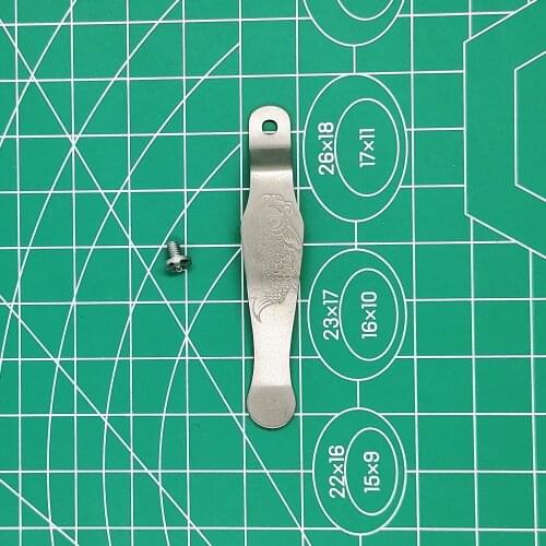 Koi Fish Titanium Alloy Pocket Clip with Screw for Sanrenmu Land 812 901 902