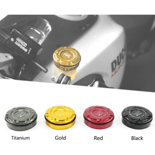 Motorcycle Rear Brake Fluid Reservoir Cap For Ducati Streetfighter 848 1098 Multistrada 1200 1200S