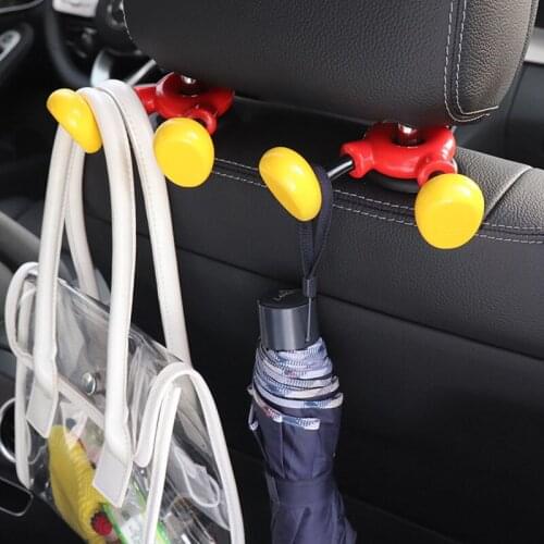 Car Seat Back Headrest Hook Hanger Holder Storage Hooks Vehicle Headrest Organizer Hook Holder Creative Car Seat Back Hook