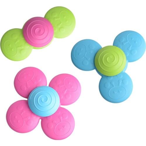 Hot Spinning Top Toy Baby Toys Spin Sucker Spinning Top Spinner Toy Classic Gyroscope Funny Old-fashioned Baby Suction Cup Toy