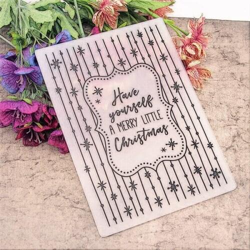 NEW Easter greeting card Embossing folders Plastic For Scrapbooking DIY Template Fondant Cake Photo Album Card Making