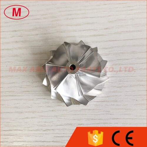 TD03 10T 6+6 blades 38.00/48.00mm high performance Turbo Billet/milling/aluminum 2618 compressor wheel