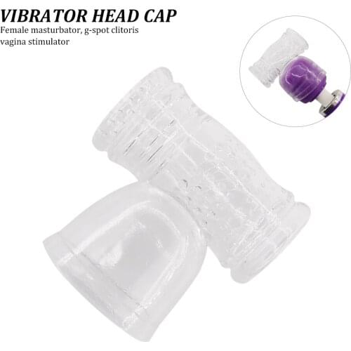 Magic Wand Attachment Vibrator AV Rod Big Head Cap AV Stick Accessories Head Covers