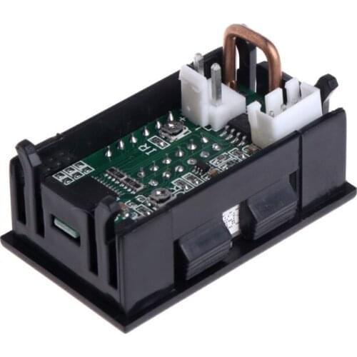 0.28 inch Digital DC 4 Bit DC 100V 10A Voltmeter Ammeter Voltage Current Meter WXTC