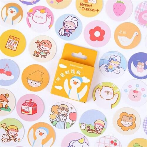 1 box Self-adhesive Stickers Scrapbooking 3D Cartoon DIY Toy For Girls Children 3D Scrapbook Sticker Princess Toys Kids Gifts