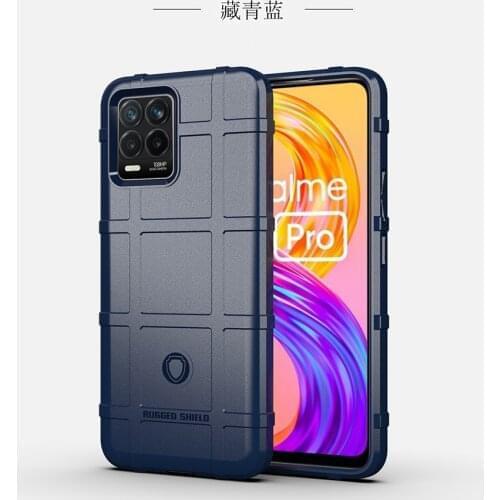 1pcs/lot for OPPO Realme C11 C17 Rugged Shockproof Shield Silicon Case for OPPO Realme 8 8Pro back cover