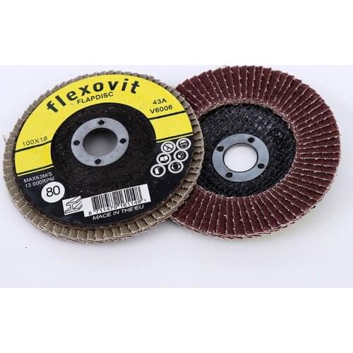 Flower-shaped page wheel 100mm blinds hundred impeller polishing sheet mesh cover iron core hardware fittings 10 pieces