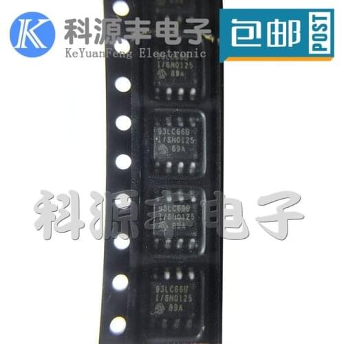 100% New&original 93LC66B 93LC66B-I/SN 93LC66 In Stock