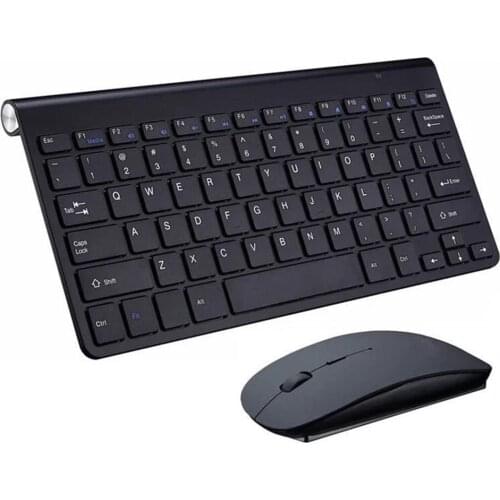 2.4G Wireless Keyboard and Mouse Protable Mini Keyboard Mouse Combo Set For Notebook Laptop Mac Desktop PC Computer Smart TV PS4