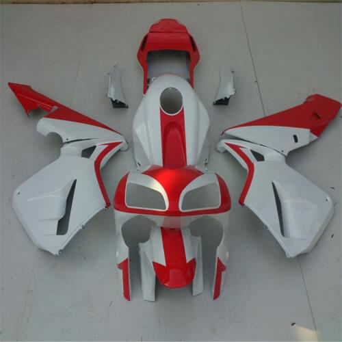 For red white fairing kits for honda CBR600RR 03 04 2003 2004 F5 CBR 600RR 03-04 CBR600 RR 2003 2004 silver black fairings