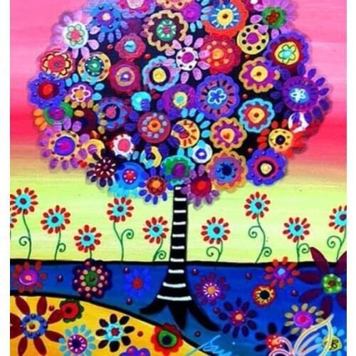 Boom abstract diamond painting